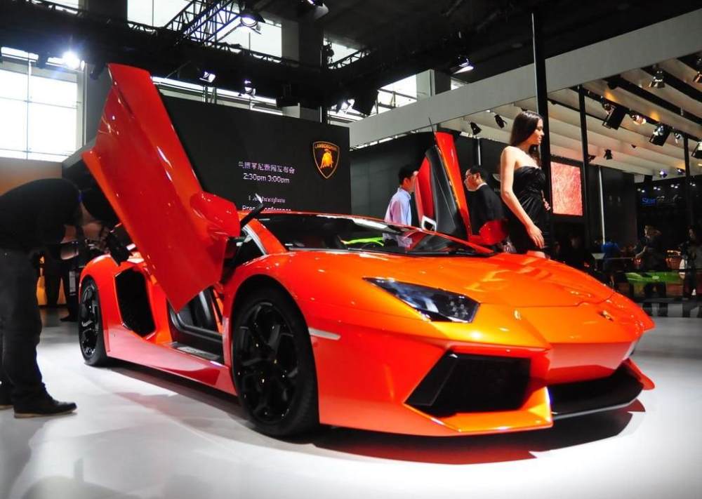 兰博基尼aventador车展,兰博基尼aventador空间 买车网 车展 兰博基尼aventador