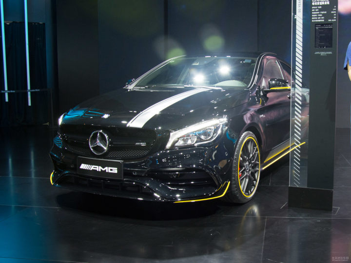 【金华奔驰amg cla 45 4matic 暗夜雷霆限量版报价】_奔驰amg cla 45