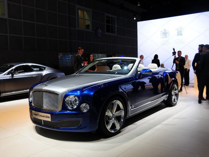 宾利grand convertible 慕尚speed敞篷版