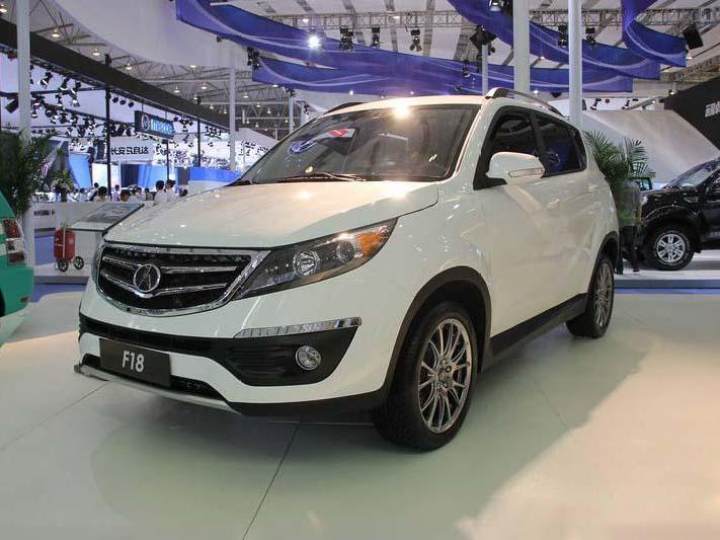 野马汽车新款suv车型f18 成都车展发布