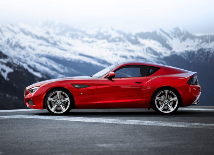 宝马zagato coupe敞篷版发布 肌肉感十足