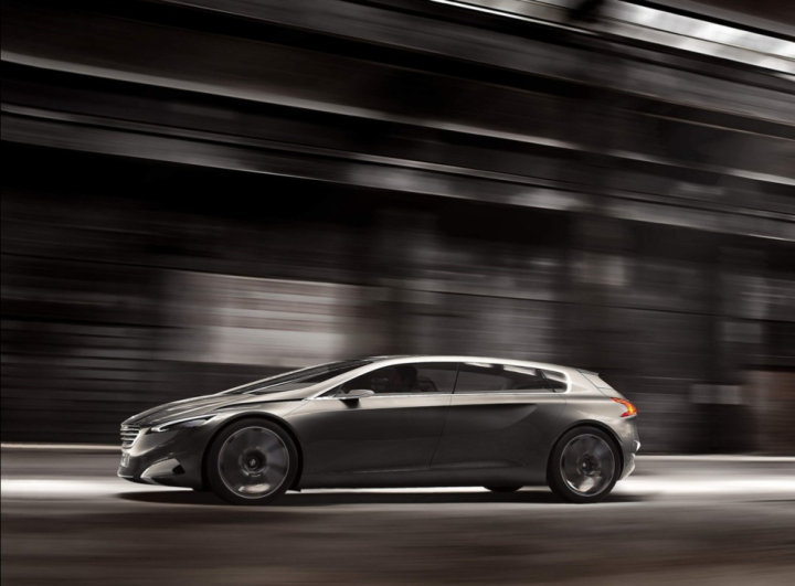 有望成为最美的标致车 四门轿跑标致608最新消息