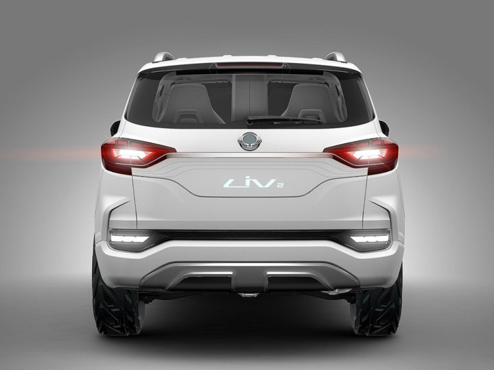 2016巴黎车展:双龙liv-2概念车亮相