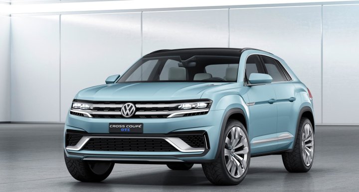 轿跑型suv 大众cross coupe东京全球首发