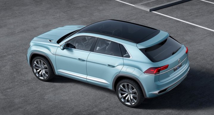 大众cross coupe gte官图 北美车展首发