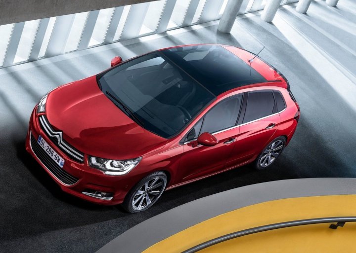 雪铁龙两厢c4国内路试曝光