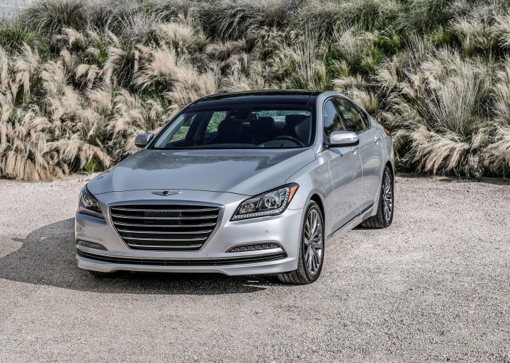 2017款现代捷恩斯g80官图 豪华新定义