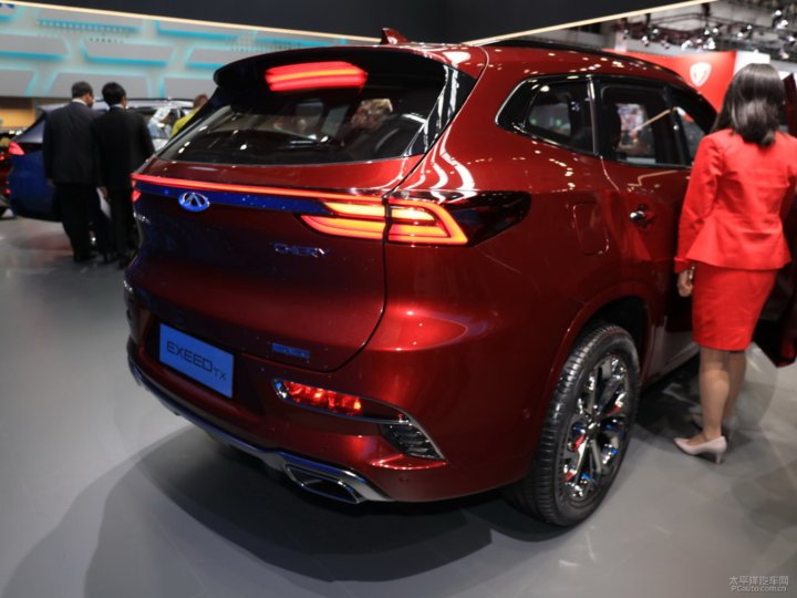 2017广州车展|邦解读:奇瑞exeed tx中国版